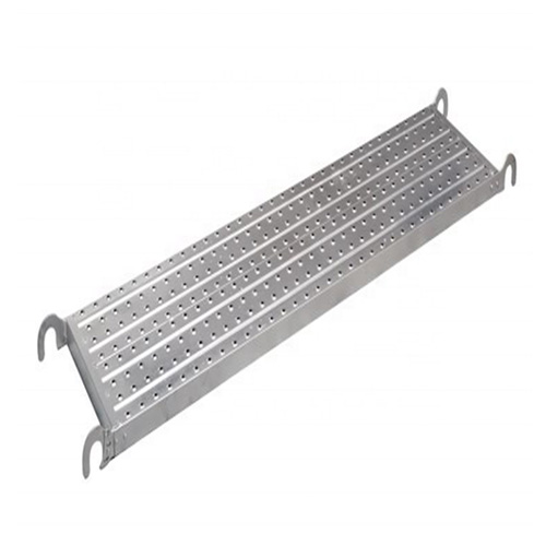 Pasarela de acero, estándar del ringlock & octango, sistema americano del marco, tablón y tablero de acero del andamio