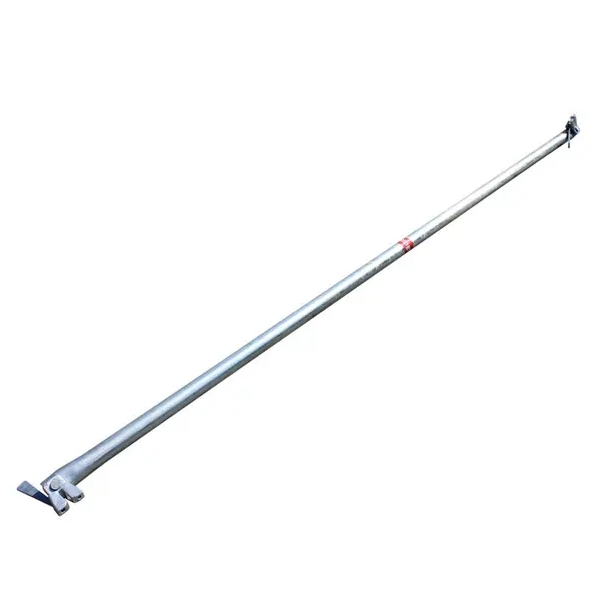 Kwikstage travessa, andaimes tubo & acoplador, colar base ringlock, tubo erw, aço ajustável escoramento prop