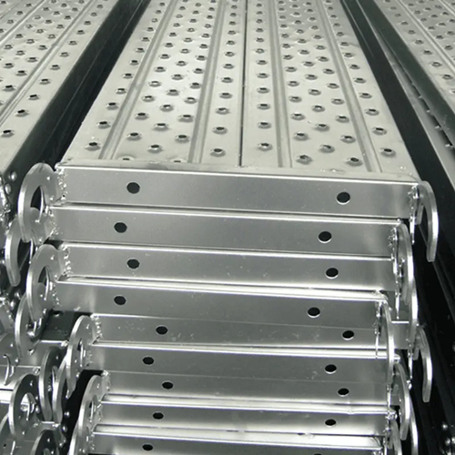 Norme de cuplock, tuyau d'acier, planche en acier