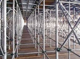 Passerelle en acier, tableau arrière de kwikstage, appui latéral de panneau de cuplock