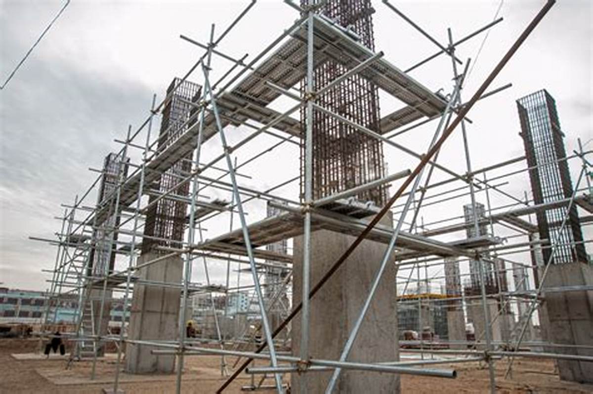 kwikstage standard,ringlock base collar,scaffolding steel plank&board
